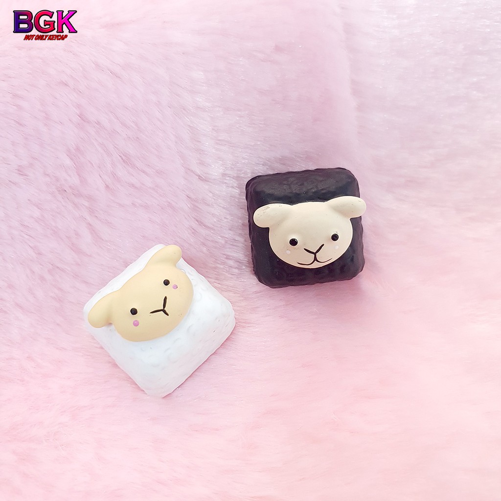 Keycap lẻ Cừu Con cực đẹp siêu dễ thương Keycap Artisan