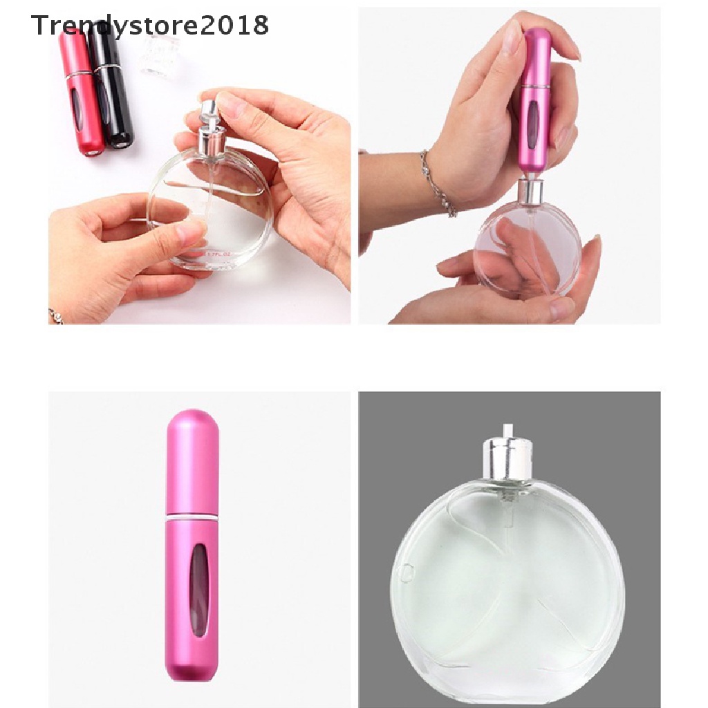 Bình xịt nước hoa rỗng mini cầm tay tiện dụng phong cách 2018