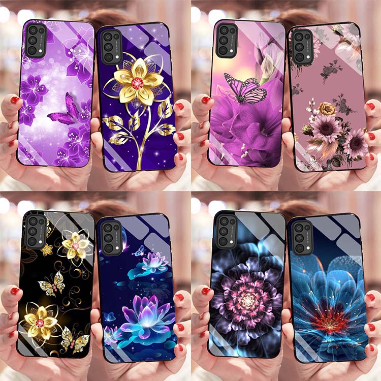 Ốp Oppo Reno 4, Reno 4 Pro, Reno 5 Lưng Kính Cường Lực Mới Nhất