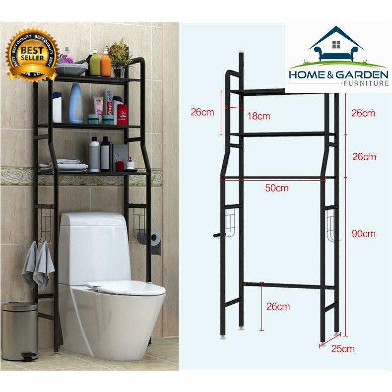 EuroQuality Kệ đựng dụng cụ nhà vệ sinh 3 tầng tiết kiệm không gian ... Hàng hot giá sock nà !!! | BigBuy360 - bigbuy360.vn
