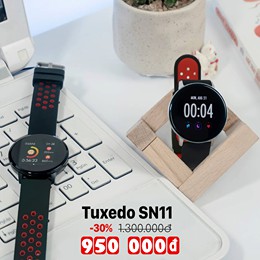 Đồng hồ thông minh Tuxedo SN11 với màn hình tự thiết kế
