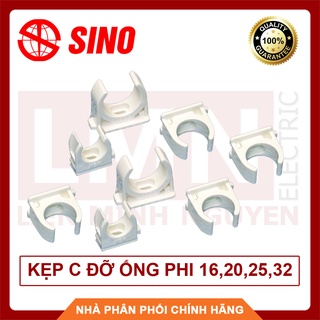 (Combo 10) Kẹp C Đỡ Ống Phi 16,20,25,32 - Hàng Việt Nam, Chất Lượng Cao