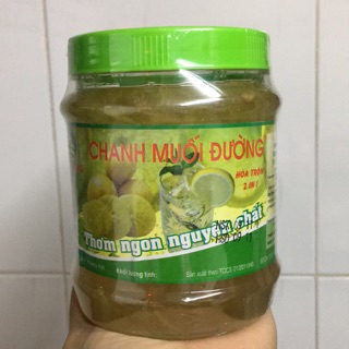 Chanh muối ngọt hủ 900g