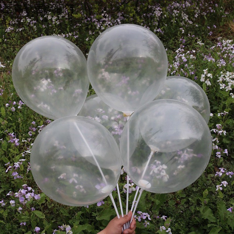 Bong Bóng Trong Suốt 10inch Trang Trí Sinh Nhật - Yori Party