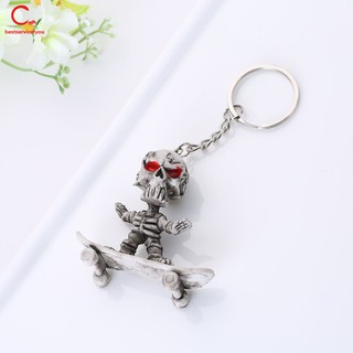 Móc khóa hình đầu lâu cá tính