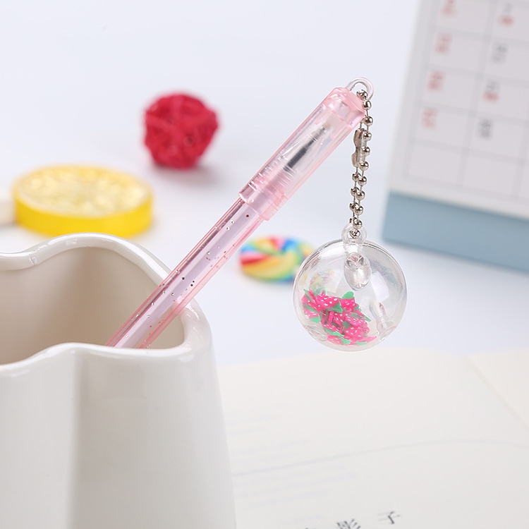 Bút tag hình quả cầu tròn nhũ chảy nhiều hình - Giá sỉ rẻ nhất