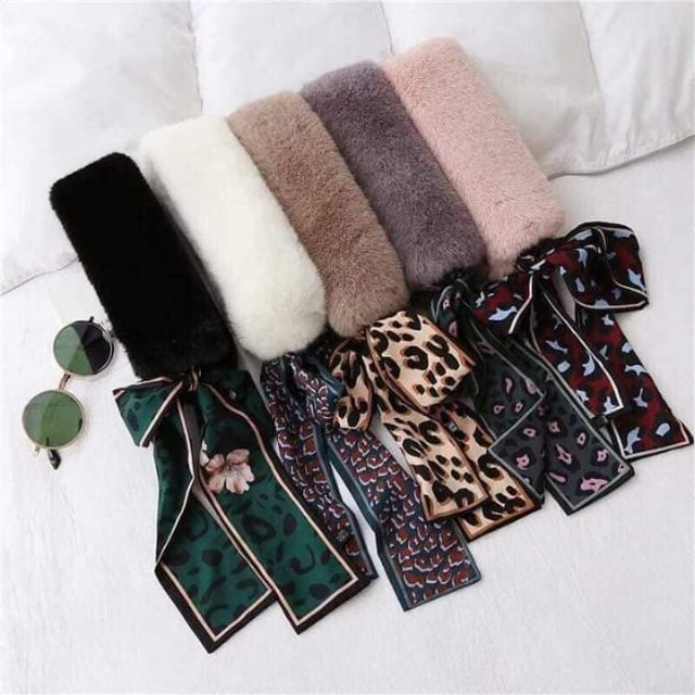 Khăn Lông Thỏ ❤️FREESHIP❤️ khăn quàng cổ style Hàn Quốc TEARA