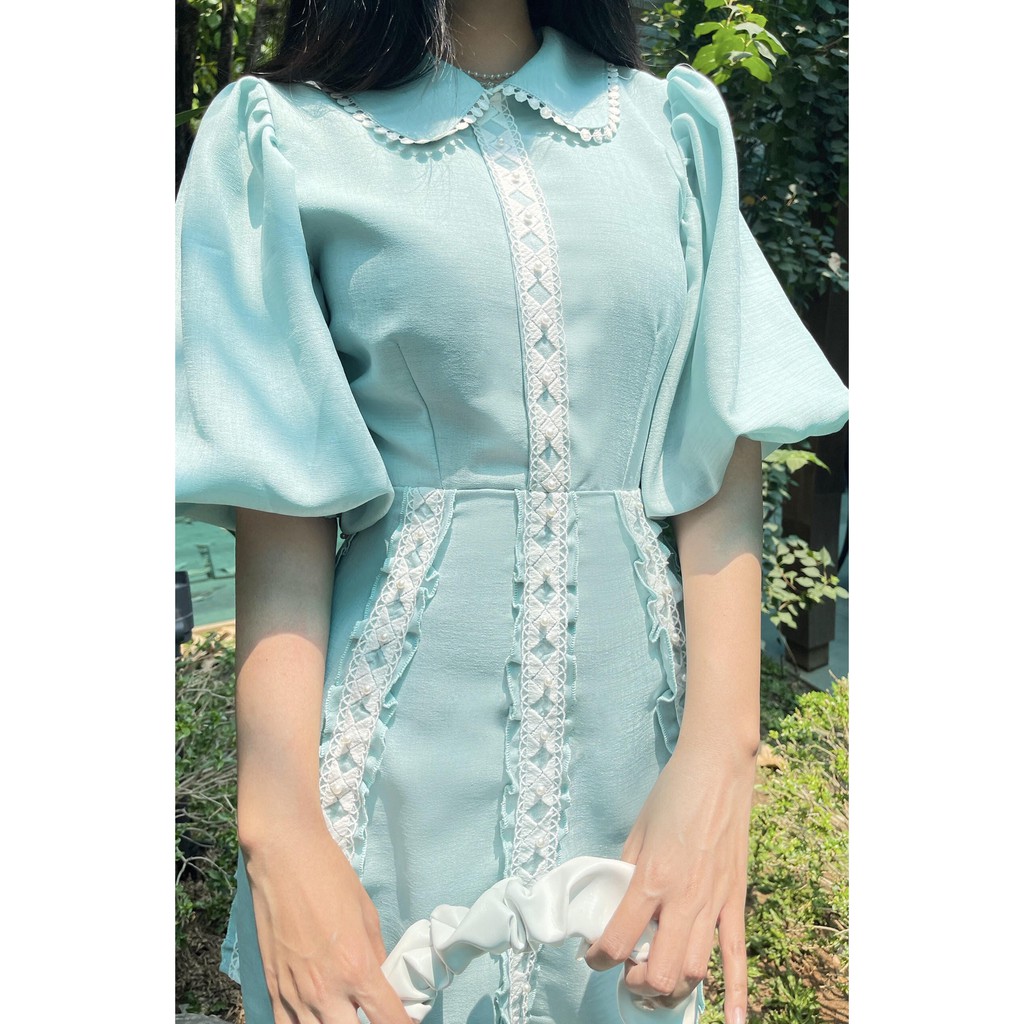 ĐẦM THIẾT KẾ PHỐI REN ( NAOMI DRESS )