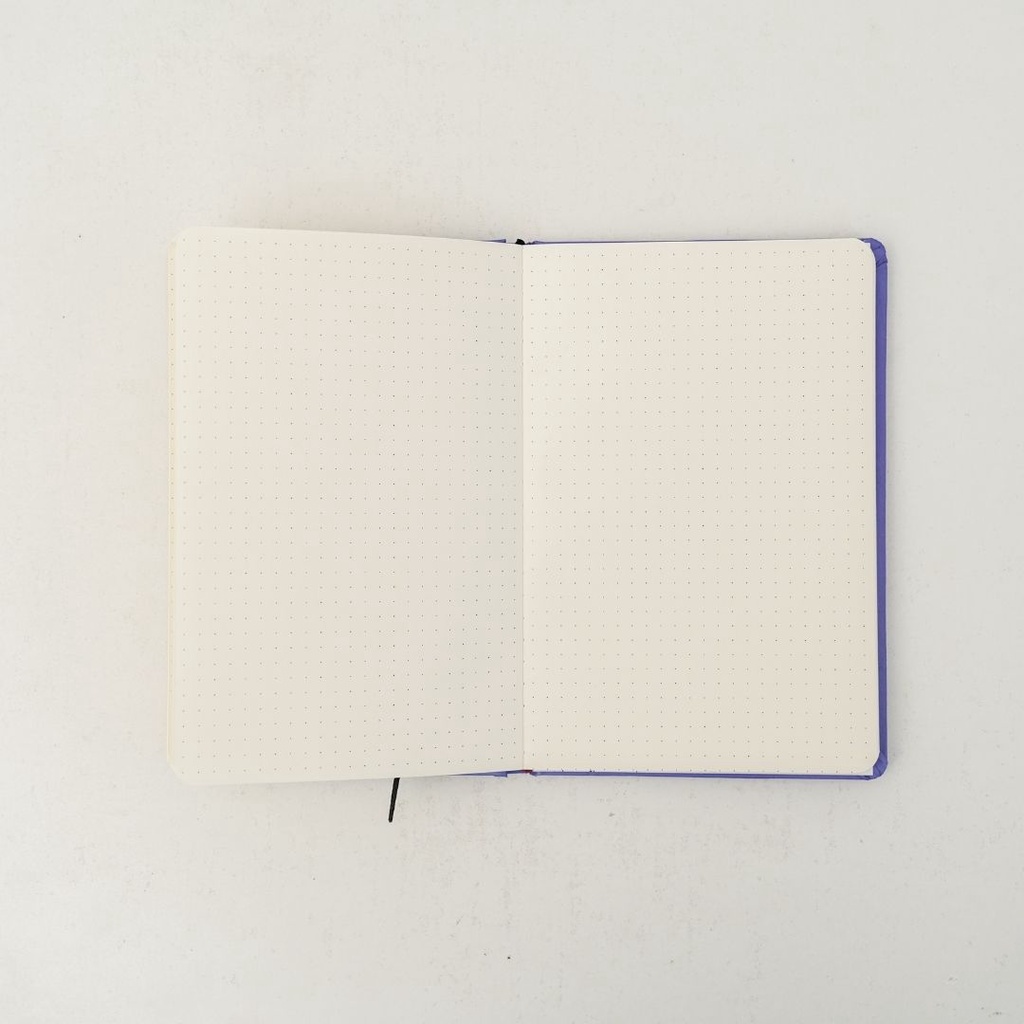 Quà 8/3 Sổ tay bỏ túi Crabit - Bean Xanh tím - Ruột chấm dotgrid 100gsm ghi chép, làm bullet journal- Giao hỏa tốc