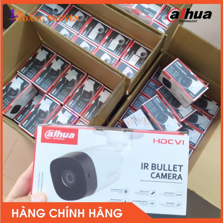 Camera Dahua DH-HAC-B1A21P 2,0MP Công Nghệ Hồng Ngoại 20m Thông Minh Hỗ Trợ Cảm Biến CMOS - Bảo Hành 2 Năm