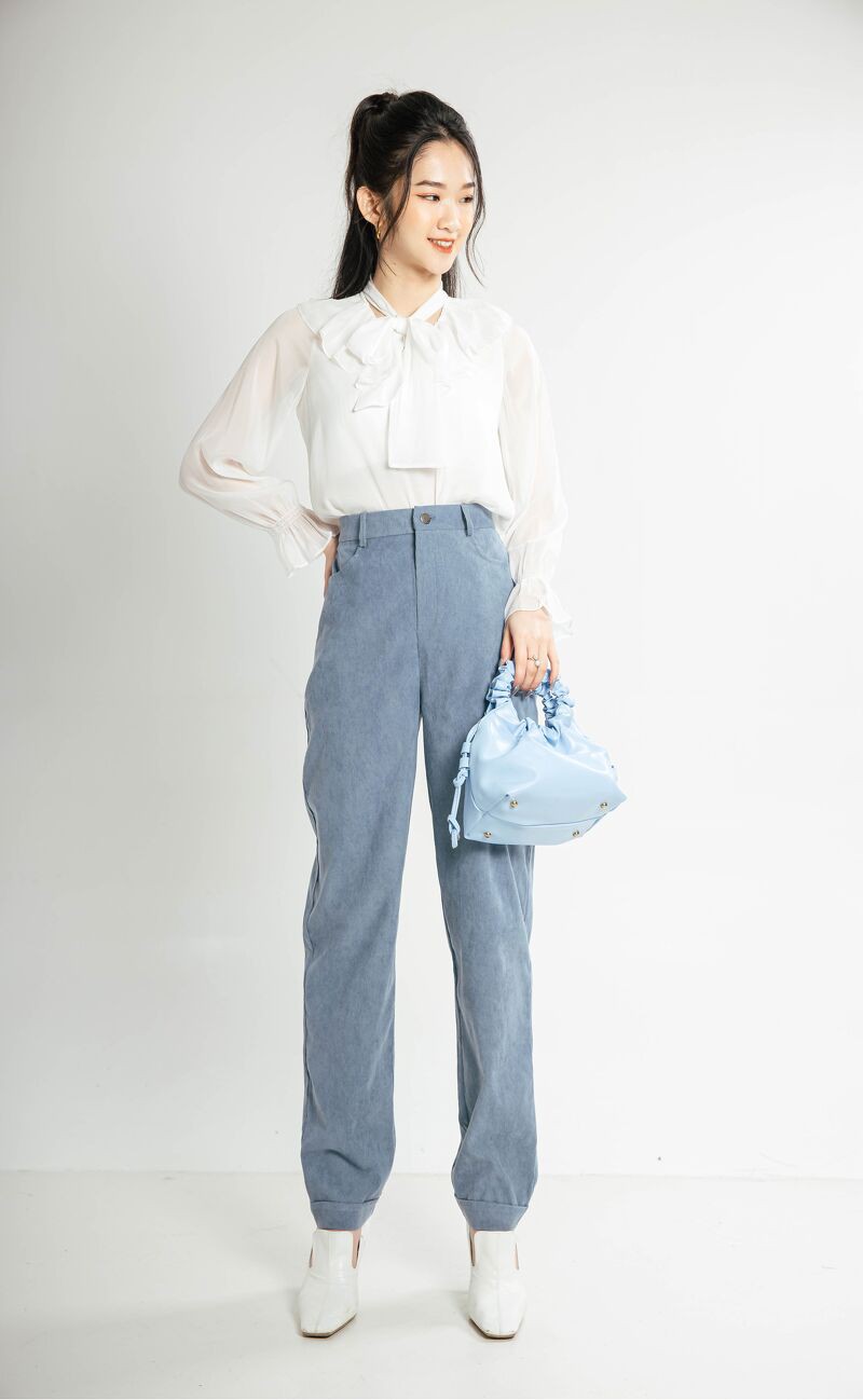Quần nhung baggy CCHAT
