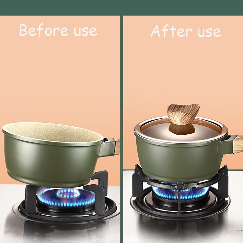 YIYU Giá Đỡ Chảo Nấu Ăn Đế Tròn Thông Dụng Cho Bếp Ga