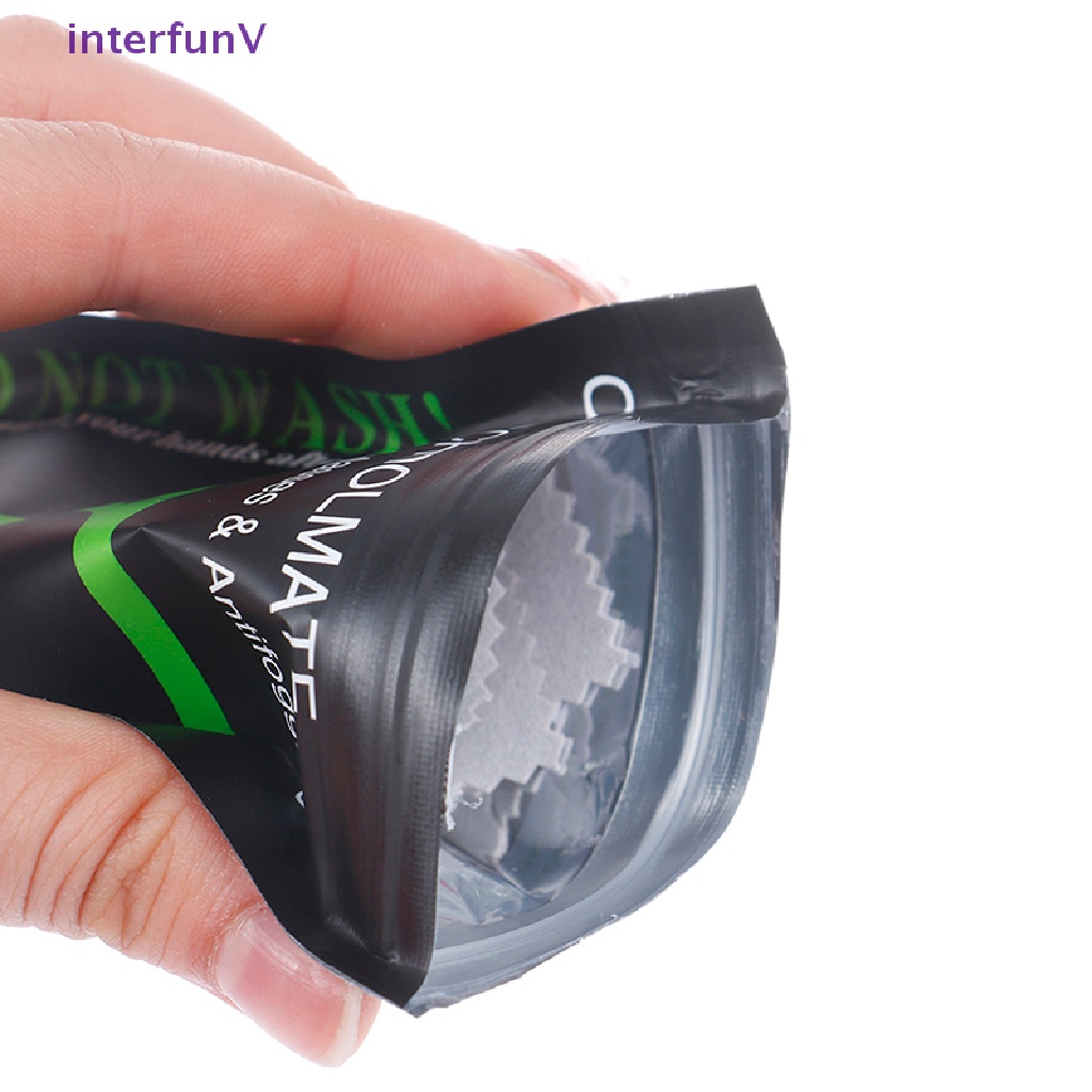 Set 10 Khăn Lau Kính Chống Sương Mù Có Thể Tái Sử Dụng Cho Nam Nữ