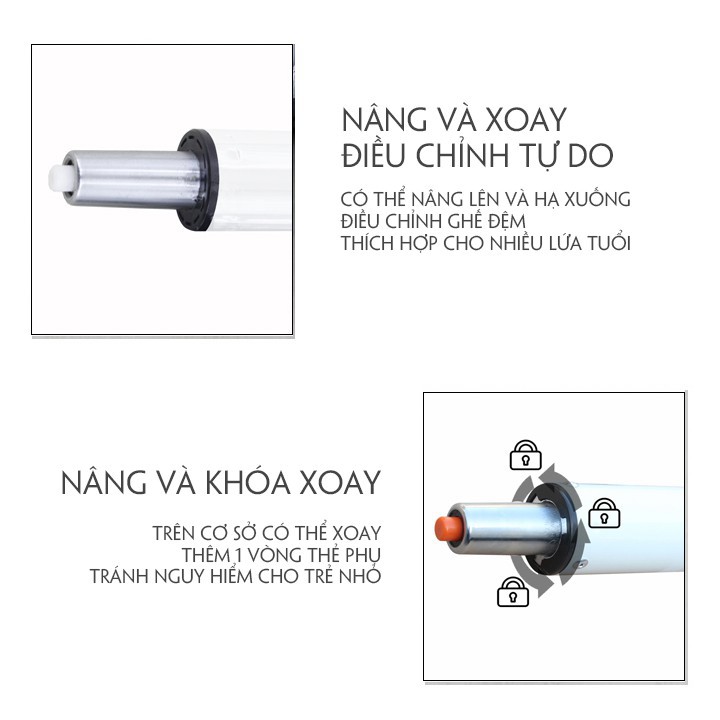 Ghế học sinh Urban chống gù chống cận - PAULO STORE