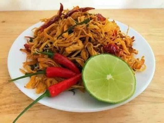 Khô gà lá chanh 500g