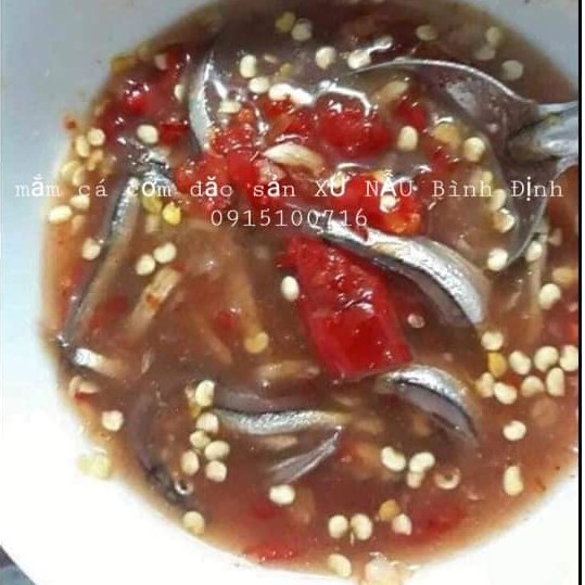 MẮM CÁ CƠM ĐẶC SẢN XỨ NẪU BÌNH ĐỊNH