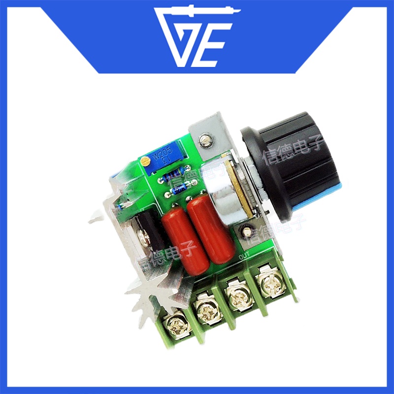 Mạch điều chỉnh điện áp Ac 220v 2000w Scr