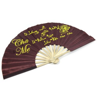 Quạt giấy thư pháp