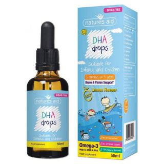 (Sỉ_ lẻ) [Date 2021] VITAMIN DHA DROPS 50ML DẠNG GIỌT CỦA ANH