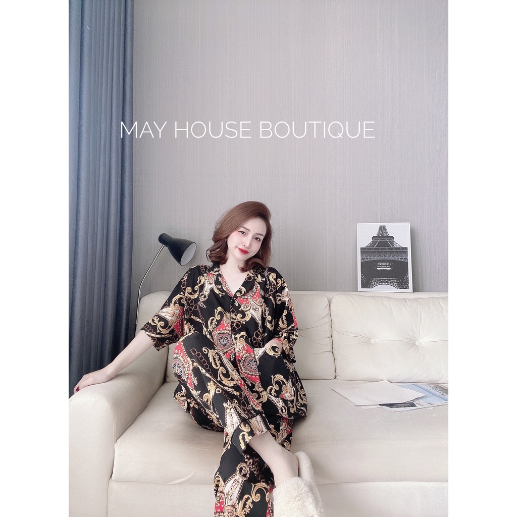 Đồ Bộ Cánh Dơi Dài Lụa Nhật Bigsize 50-100kg Bò Sữa Siêu Xinh Mặc Nhà Cho Nàng Múp | BigBuy360 - bigbuy360.vn