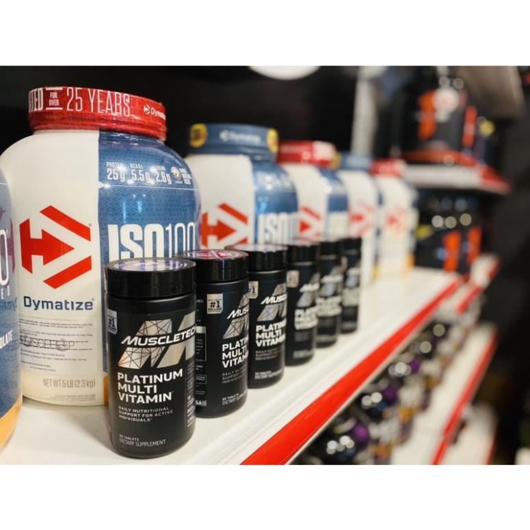 Multi Vitamin Tổng Hợp nhiều khoáng Muscletech Platinum Multi Vitamin 90 viên - Tăng Đề Kháng Đủ Dinh Dưỡng