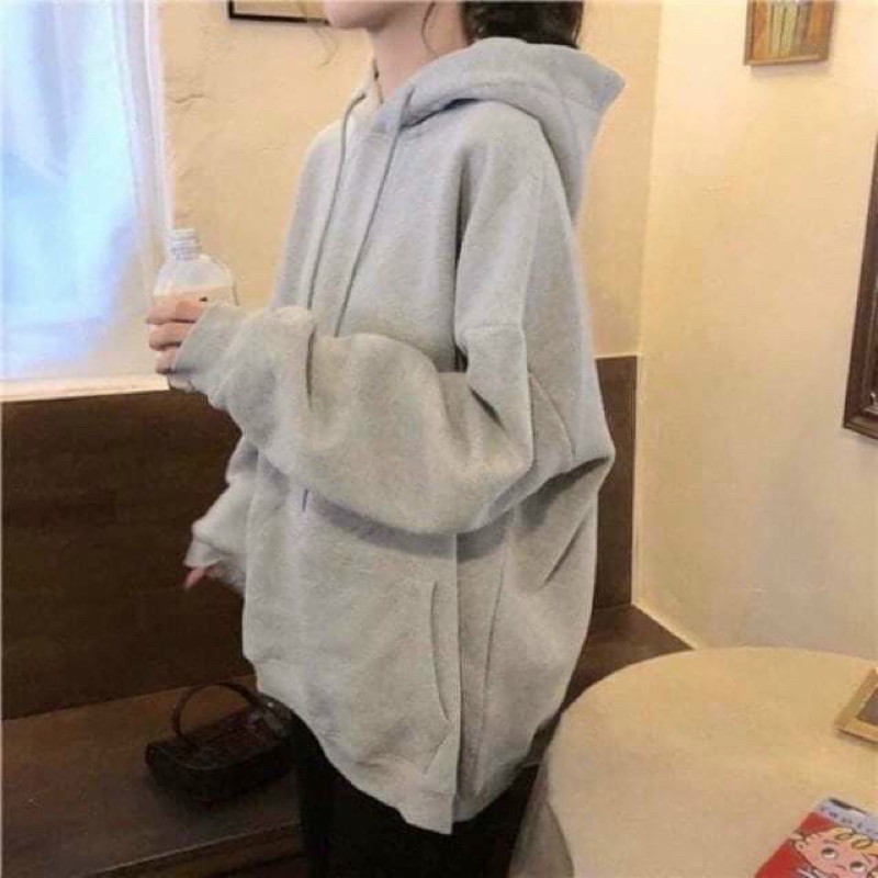 áo HOODIE TRƠN (mũ 2 lớp)