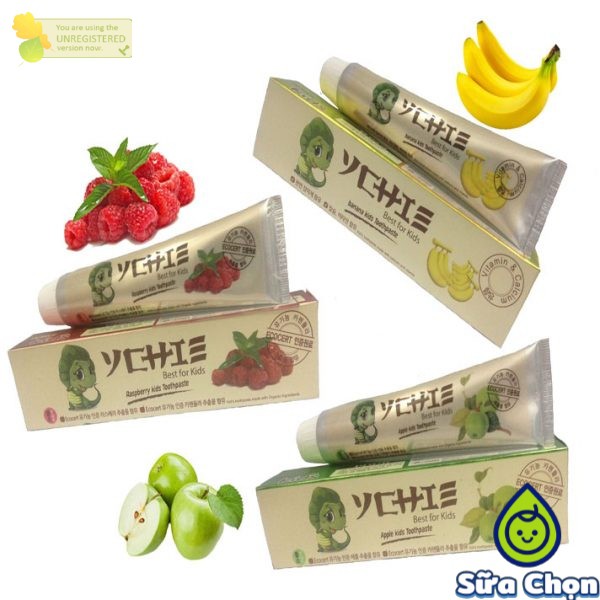 Kem đánh răng trẻ em Ychie Hàn Quốc