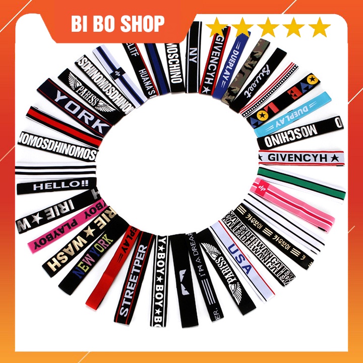 Băng Đô Quấn Đầu Headband Hàn Quốc Cài Tóc Chặn Mồ Hôi Cho  Nam Nữ
