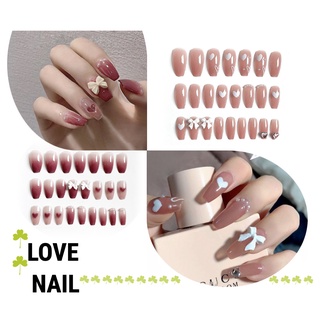 Bộ 24 móng tay giả mẫu [X] hàng đẹp