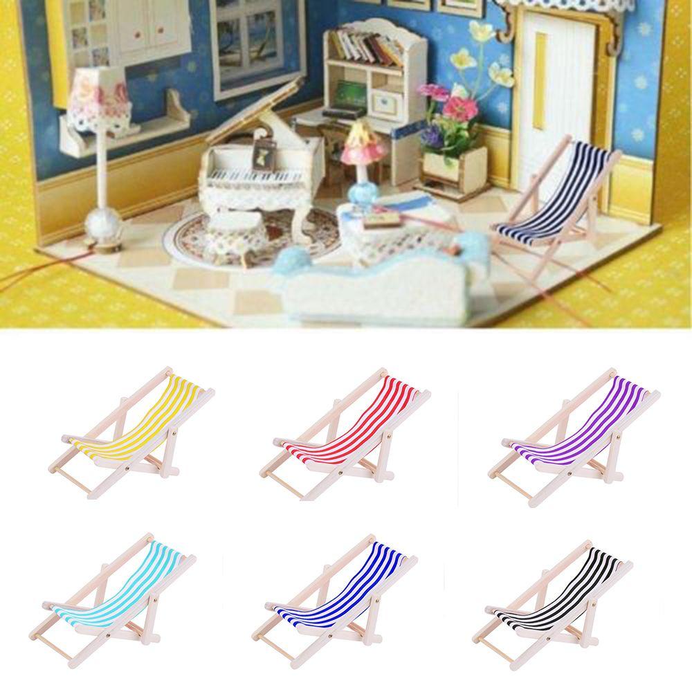 Ghế Bãi Biển Tỉ Lệ 1: 12 Trang Trí Nhà Búp Bê