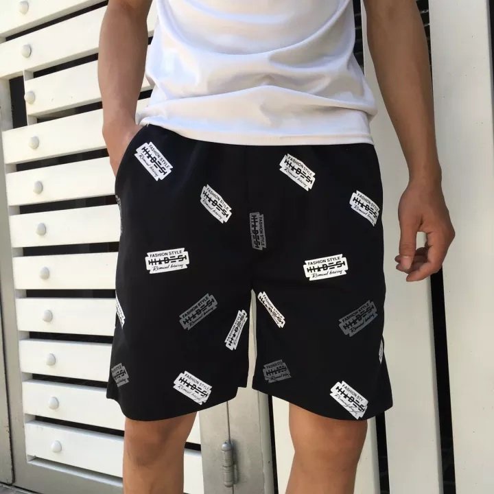 Quần Short thun Hades Lưỡi Lam unisex nam nữ co dãn 4 chiều Thời trang Unisex HCM QU01
