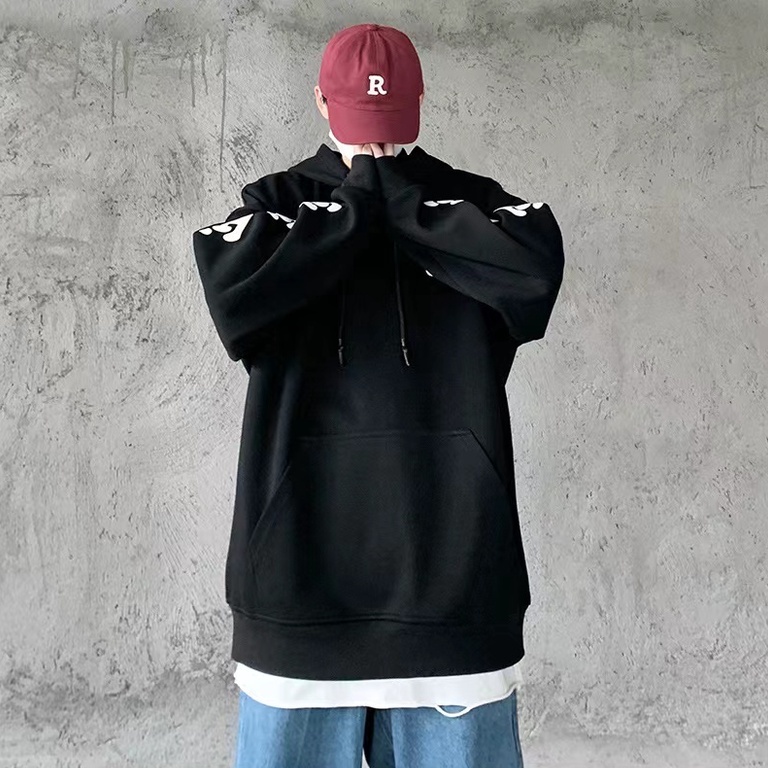Áo hoodie thời trang phong cách Hàn Quốc áo hoodie nữ unisex bông áo hoodie unisex form rộng áo dài tay chất đũi cao cấp hoodie nam trẻ tuổi áo hoodie nam
