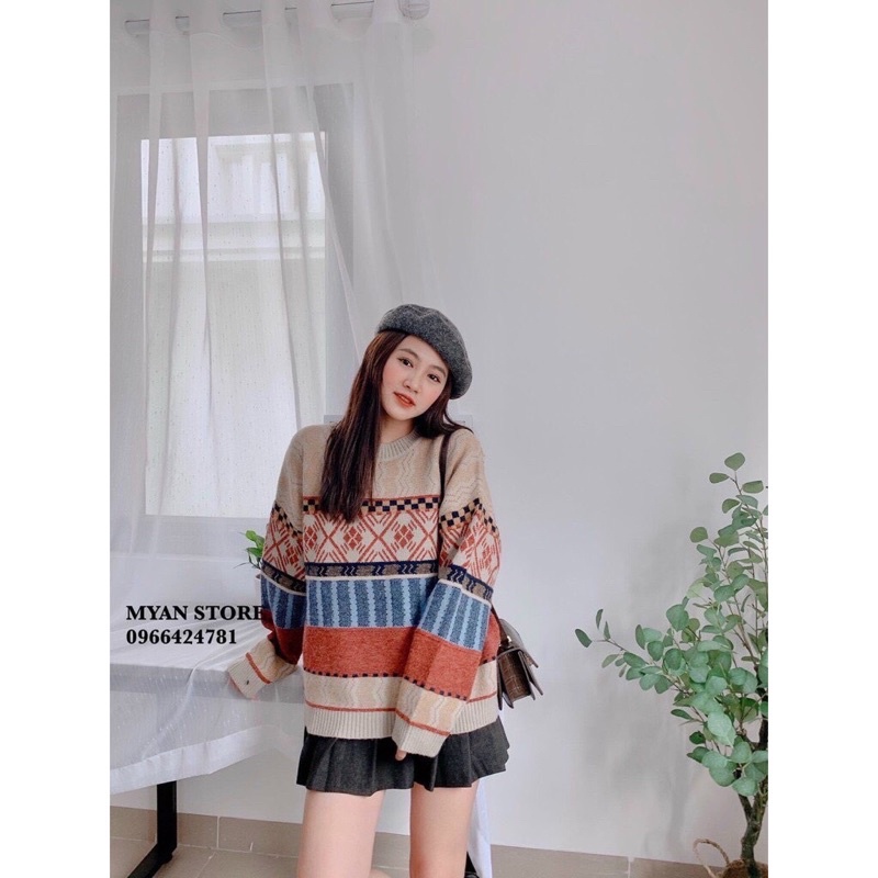 Áo len thổ cẩm quảng châu