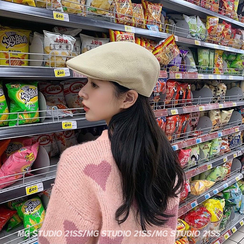 Mũ Nồi MG STUDIO Thời Trang Bằng Sợi Cotton Sành Điệu