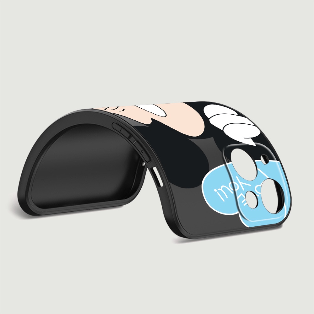 DISNEY Ốp Điện Thoại Tpu Mềm Chống Sốc In Hình Mickey / Minnie Cho iPhone 11 12 13 pro max XS X XR XSMax 7 8 6 6s plus 5 4 SE 2020