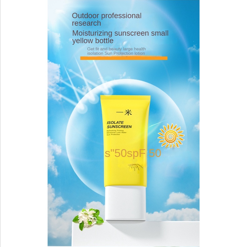 Kem Chống Nắng Spf50 + Chống Tia Cực Tím Trọng Lượng Nhẹ Dễ Tẩy Trang Không Nhờn