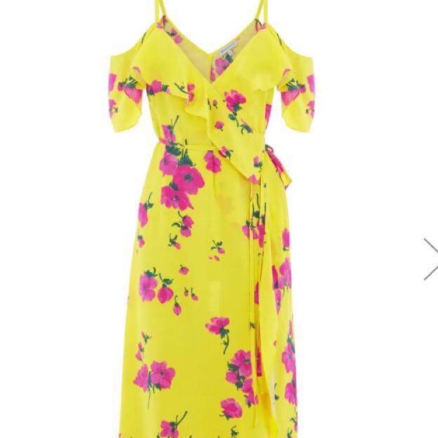Váy hoa Warehouse UK
