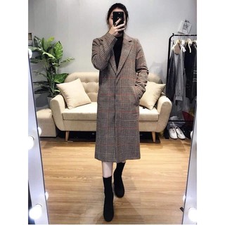 Áo khoác dạ dáng dài