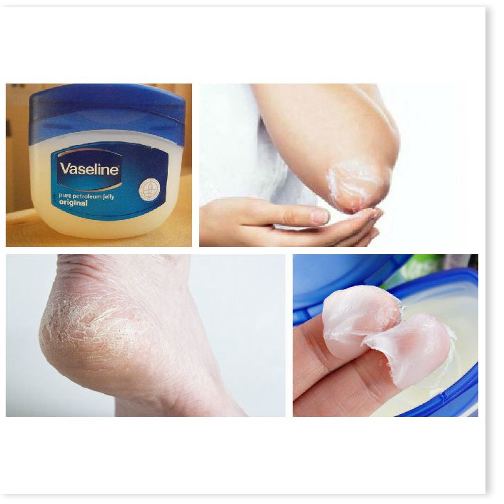 [Mã giảm giá mỹ phẩm chính hãng] Sáp dưỡng ẩm Vaseline 100% Pure Petroleum jelly Original