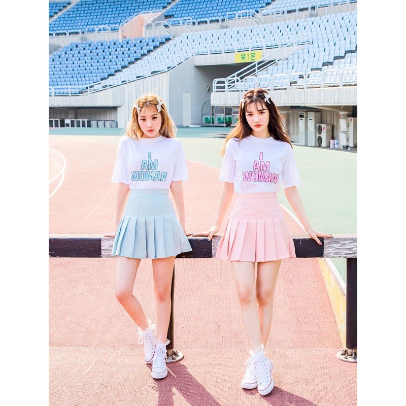 CHÂN VÁY SKIRT TENNIS XANH PASTEL | BigBuy360 - bigbuy360.vn