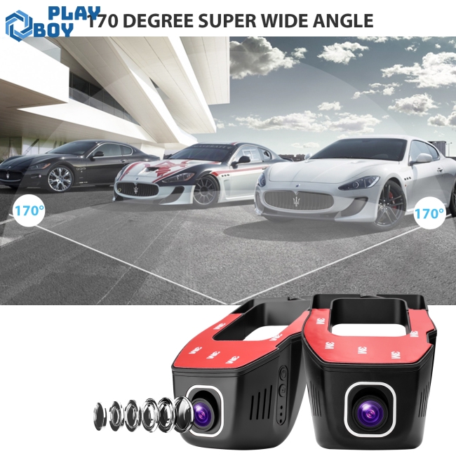 Camera Hành Trình Mini 1080p Wifi Cho Xe Hơi