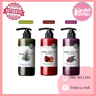 Sữa rửa mặt rau củ Super Vegitoks