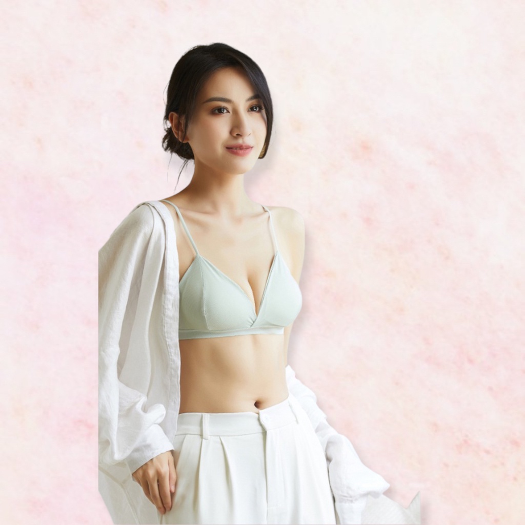 Áo Bra Thun Gân Hở Lưng NANGEVA ms8819