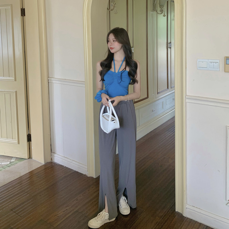 Áo Croptop Cổ Yếm Ôm Dáng Gợi Cảm Dành Cho Nữ | BigBuy360 - bigbuy360.vn