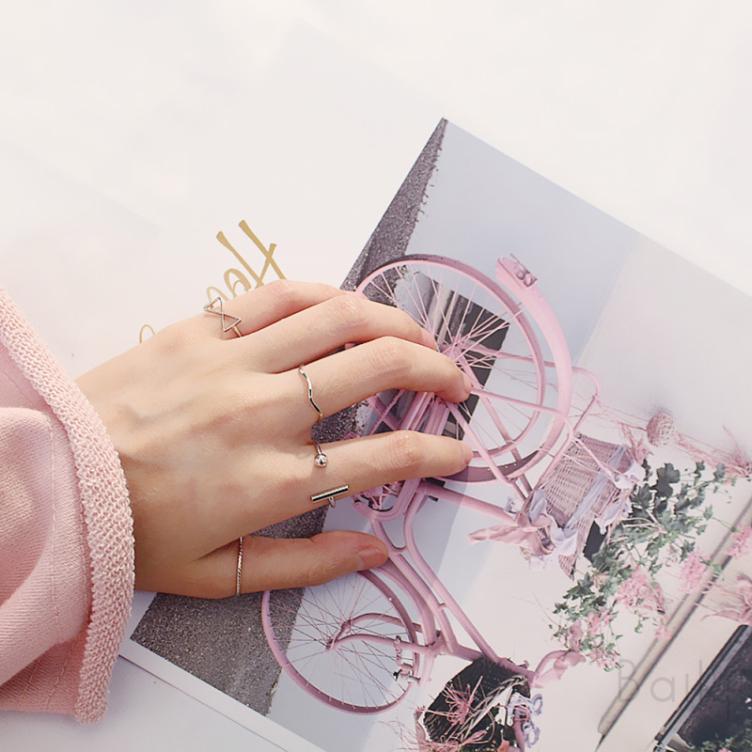Set 4 chiếc nhẫn bằng đồng
