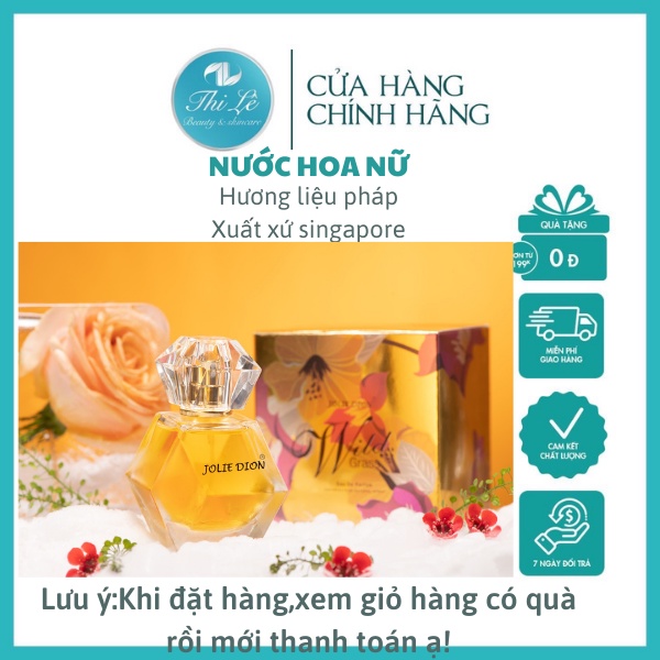 Nước Hoa Singapore Nữ Wild Grass - Jolie Dion (Eau De Parfum "EDP" 60ml