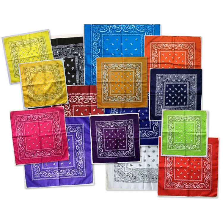 Combo 100 cái khăn vuông Turban bandana