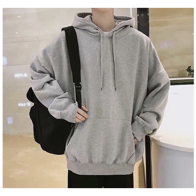 HOODIE BASIC XÁM NHẠT