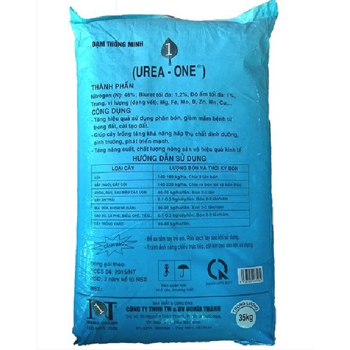 Phân bón URE XANH ONE Phân bón Ure Xanh One đâm đọt, xanh lá, bung chèo - 100gr