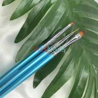 Bộ Cọ Dingxi 3 Cây Đa Năng Vẽ Nét Làm Móng